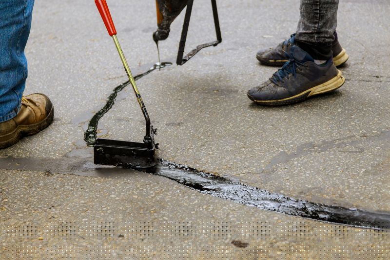 Asphalt Crack Sealing