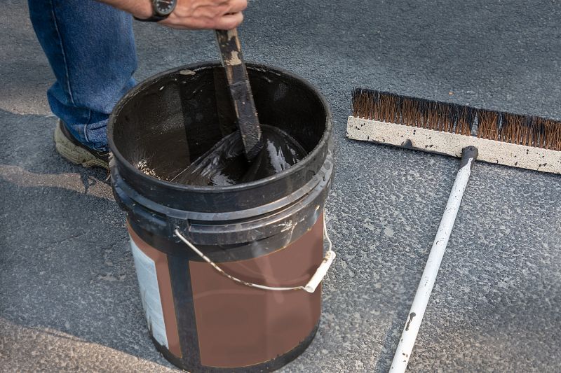 Fall Asphalt Sealing